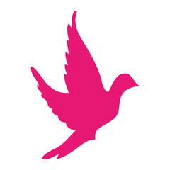 dove bird silhouette icon