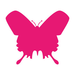 butterfly silhouette icon