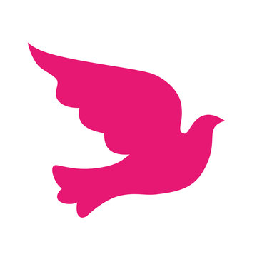 dove bird silhouette icon