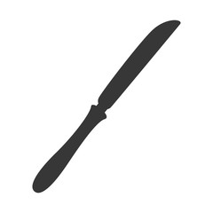 Kitchen dishware isolated flat icon, vector illustration.