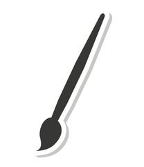 paint brush isolated icon