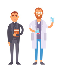 People professions vector set.