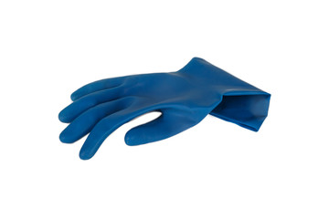 Rubber Glove on White