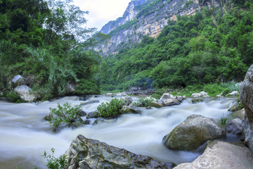 La Venta River Canyon in Chiapas, Mexico
