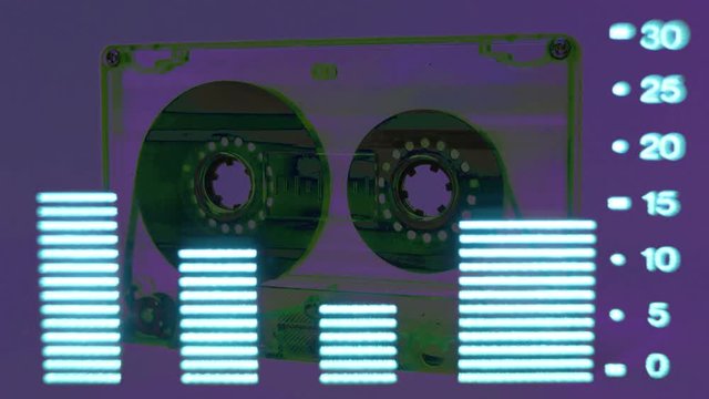 cassette tape rewinding and fast fowarding