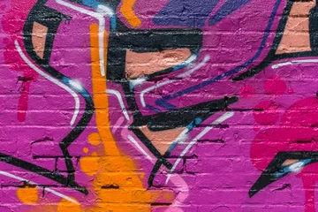 Deurstickers Graffiti Graffiti Wereld