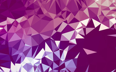 Abstract low poly background, geometry triangle