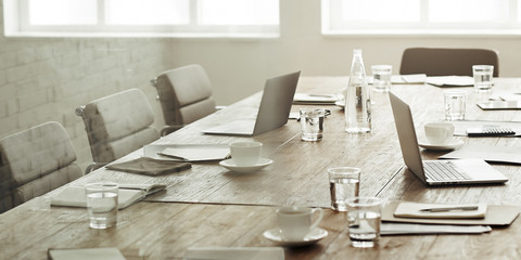 Contemporary Business Wireless Technology Wooden Concept
