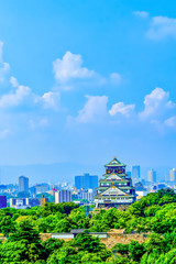 Fototapeta premium 大阪城 OSAKA CASTLE