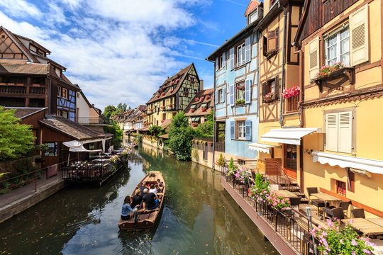 canal in Colmar, Alsace