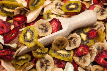Various dried fruits