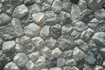 Grey stone on the ground texture background