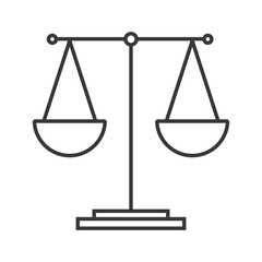 balance equality scale icon