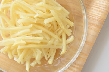 千切りタケノコの水煮