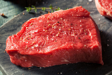 Raw Organic Grass Fed Sirloin Steak