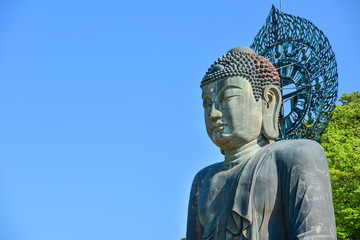 Giant Buddha Statue at Sinheungsa Temple, South Korea