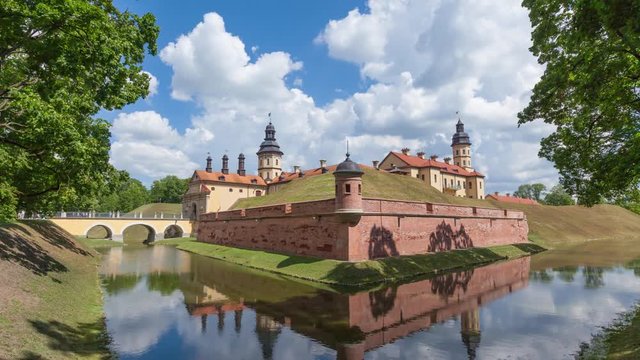 Time-lapse video of Nesvizh Castle, Belarus
