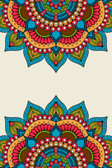 Mandala vector background