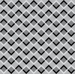 Fun pattern with grey and black zig zag shapes
