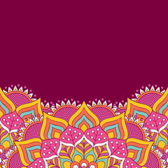 Mandala vector background