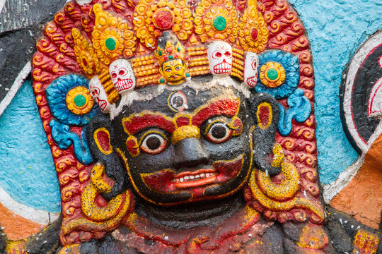 kala-bhairava in Durbar Square