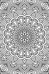 Vector indian Mandala background