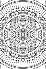 Vector indian Mandala background