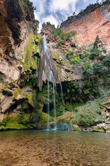 Waterfall Cascades d'Akchour, Rif Mountains, Morocco