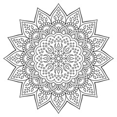 Vector indian Mandala