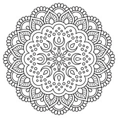Vector indian Mandala