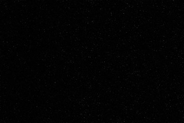 A digital illustration of a star field on black sky 