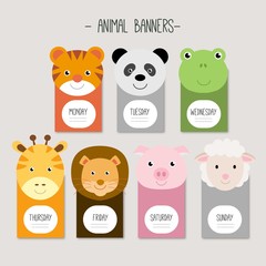 Animal banners
