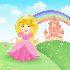 Obraz na płótnie Canvas Fairy tale princess