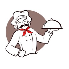 Restaurant chef character