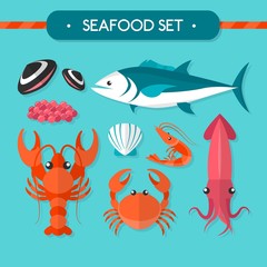 Seafood set