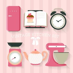 Vintage kitchen set