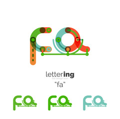 Letters logo icon