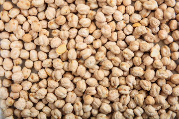 Chick peas full background