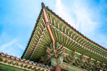 Details of Traditional Korean Roofing Architecture