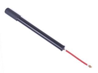 pump for bike on a white background