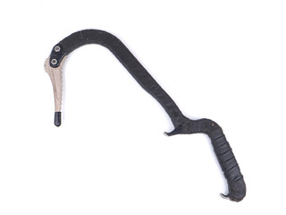 ice-ax on a white background