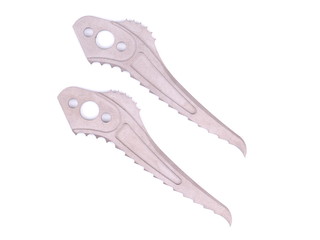 replacement blade for ice ax on a white background
