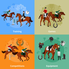 Horse Rising Sport 2x2 Design Concept