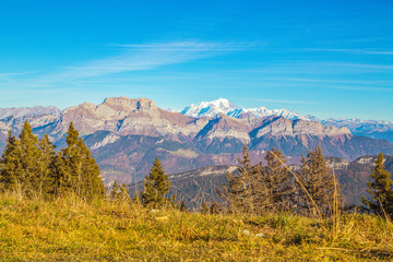 Fototapeta premium Montagne - Semnoz
