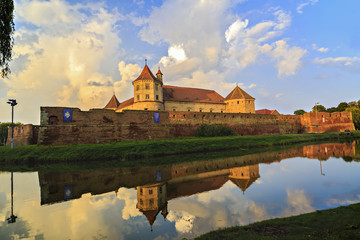 Fagaras Fortress, the city of Fagaras, Romania