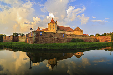 Fagaras Fortress, the city of Fagaras, Romania