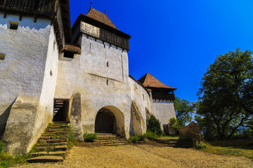 Fototapeta na wymiar images from Viscri fortified monastery