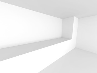 Abstract Modern White Architecture Background