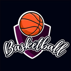 Basketball colour label