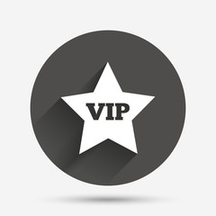 Vip sign icon. Membership symbol.